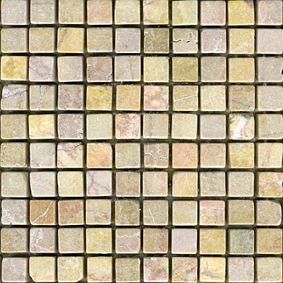 Maestro Mosaics Maestro Mosaics Marble 5 / 8 X 5 / 8 Mosaic Tumbled Amber Rouge Tile  &  Stone