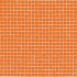 Daltile Athena Mosaics Solid 12 X 12 Orange Burst Tile & Stone