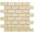 Tesoro Pietra Latina Brick Mosaic Tiburtino Chiaro Tile & Stone